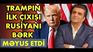 Trampın ilk çıxışı Rusiyanı bərk məyus etdi - Kamran Həsənli "Açıq Mikrofon"da