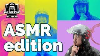 Enjoy this Desktop Rider Special Episode: Motorcycle Helmet ASMR (with Subtitles)!