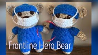 How To Crochet Frontline Hero Bear| Beginner Friendly Crochet Amigurumi AND GIVEAWAY