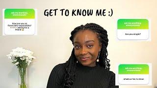 Get To Know Me Questions & Answers