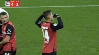 Patrick Schick Hattrick Goals, Bayer Leverkusen vs Heidenheim (4-2) All Goals & Extended Highlights