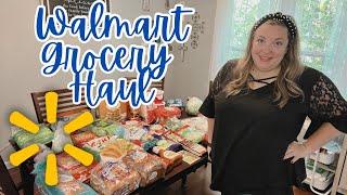 WALMART GROCERY HAUL with prices September 2024