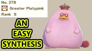 Greater Platypink S Rank Synthesis Dragon Quest Monsters The Dark Prince