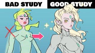 ‍ HOW TO STUDY ART THE RIGHT WAY (avoid wasting time)