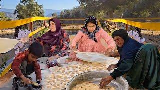 Creativity of nomadic women in preparing traditional bread