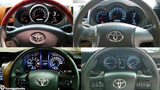 Evolution of Toyota Fortuner Startups Compilation (16 Different Fortuner Startups)