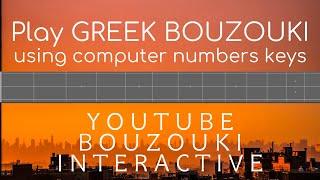 YouTube Bouzouki - Play Bouzouki with Computer keyboard