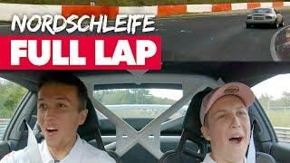 Monumental Nordschleife Hot Lap With Liam Lawson and Alex Albon