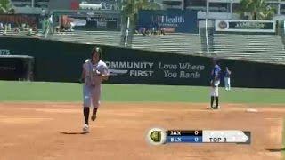 Justin Bohn goes yard for the Suns