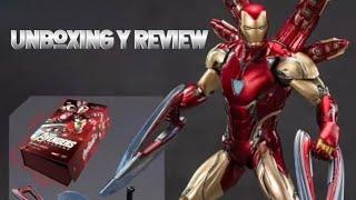 iron man Mark 85 ZD TOYS, unboxing y review.