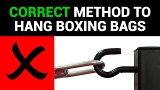 Hanging a Boxing bag instructions | Punch® Equipment