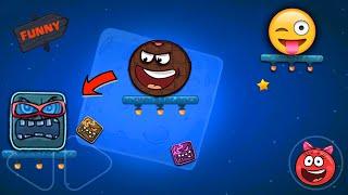 RED BALL 4 - Chocolate Ball "FUNNY SUPERSPEED" Gameplay in Battle For The Moon with Boss Fight