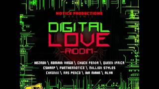 Digital Love Riddim - mixed by Curfew 2012