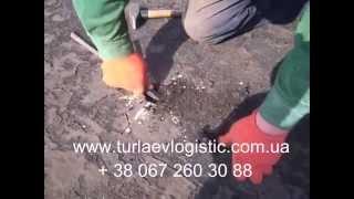 Установка вентиляционных выходов (флюгарок)