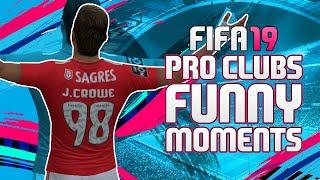 HE'S ON THE ROPES! - FIFA 19 Pro Clubs Funny Moments & Highlights! (FIFA 19 Funny Moments)