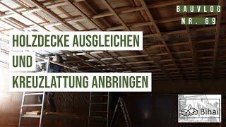 Bauvlog 69  |  Deckenlattung im Wohnzimmer