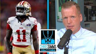 49ers 'need a wide receiver back' in any Brandon Aiyuk trade | Chris Simms Unbuttoned | NFL on NBC