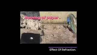 Effect Of Refraction | Science Experiment | Mamata Naik |