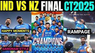 IND VS NZ FINAL CT2025 MATCH  || IND VS NZ FINAL || IND CT2025 || RO-HIT || IYER || KL || TTW