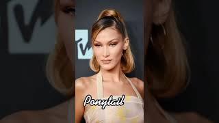 bella hadid hairstyles #bellahadid #hairstyle #like #shorts