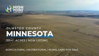 High-Quality Minnesota Farmland for Sale | 315+/- Acres in Olmsted County