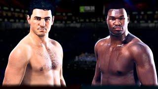 Rocky Marciano vs Larry Holmes FULL FIGHT | Undisputed Boxing Game AI Simulation