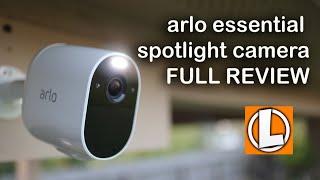 Arlo Essential Spotlight Camera Review - Unboxing, Features, Settings, Installation, Video & Audio
