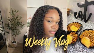 DECOR UPDATES, COOK W/ ME, LANCOME PR, REVOLVE HAUL + more | WEEKLY VLOG!