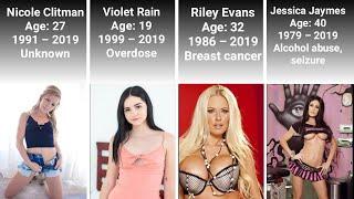Famous Dead Pornstars | From 2016 to 2022