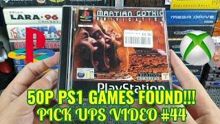 50p PS1 Games found!!! Gurnaldinho's Video Game Finds #44, Pick ups!