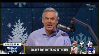 THE HERD | Colin Cowherd DROPS Los Angeles Rams, But Still Top 7 Team In The NFL