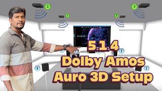 Dolby Atmos & Auro 3D Setup In Home | Marantz SR8015 AV Receiver