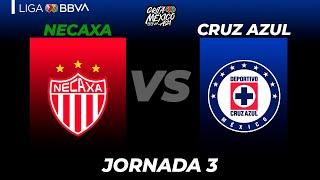 Resumen Necaxa vs Cruz Azul | Grita México A21 - Jornada 3 | LIGA BBVA MX