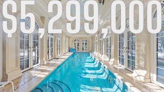 New Jersey Life Style of the RICH $5.29 Million Luxurious Mansion. Englewood Cliffs