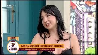 Diana Rogo de la Masterchef, despre feminitate și delicatese