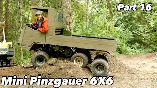 Mini Pinzgauer 6X6 build series part 16 (final part)