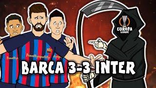 BARCELONAEUROPA LEAGUE? (Barca vs Inter 3-3 Goals Highlights Champions League)