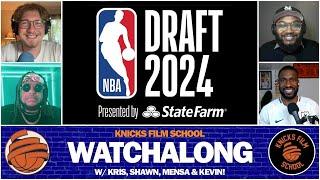 2024 NBA DRAFT - NIGHT ONE WATCHALONG!!! w/ Kris, Shawn, Mensa & Kevin!