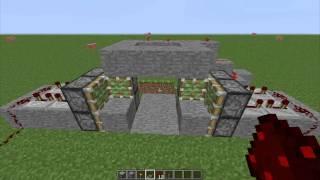 How to make a secret piston door