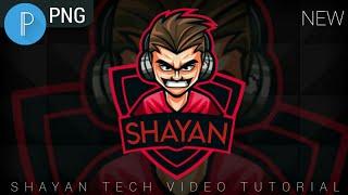 Make A Gamer Logo Like This | Shayan TecH