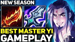 RANK 1 BEST MASTER YI IN NEW SEASON AMAZING GAMEPLAY! | League of Legends