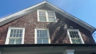 Restoring Weathered  Cedar Shingles