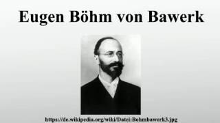 Eugen Böhm von Bawerk