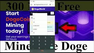 Free Dogecoin CLOUD Mining Website 2020 DOGEWORLD LIVE WITHDRAWAL PROOF !