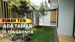 Review Rumah Privat 7x16 Meter | The Courtyard Shila At Sawangan