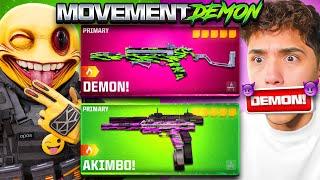 using MOVEMENT DEMONS Meta loadouts on Warzone Rebirth Island