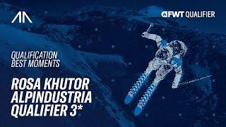 Qualification. Best moments.Rosa Khutor Alpindustria Qualifier 3*.2024