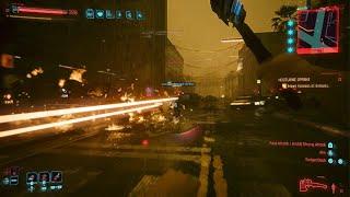 Cyberpunk 2077 - Cyberphychosis V throwing a fit