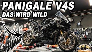 Ducati Panigale V4S Racebike - Verkleidung sitzt - Es wird ernst 