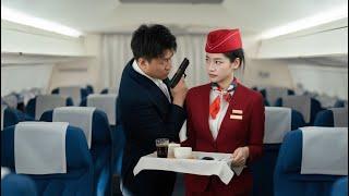 The Hijacker UNDERESTIMATES This Flight Attendant, Not Knowing She’s Korea’s TOP Air Agent